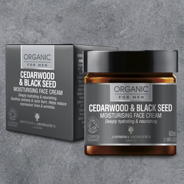 Amphora Aromatics Cedarwood and Black Seed Face Moisturising Cream 60 ml